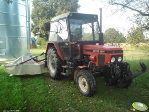 Zetor 7211 & kosiarka rotacyjna