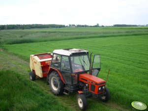 Zetor  7211 & Krone KR125 