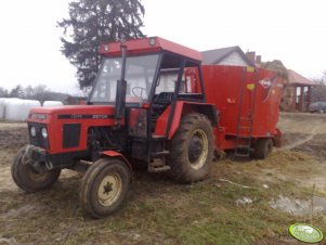 Zetor 7211 + Kuhn