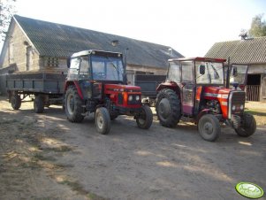 Zetor 7211 + Massey Ferguson 255