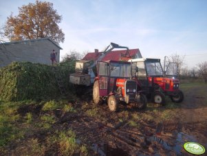 Zetor 7211 + Massey Ferguson 255.