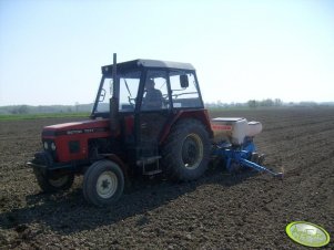 Zetor 7211 + monosem