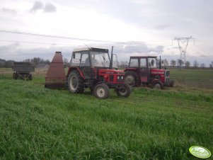 Zetor 7211 + Orkan + Massey Ferguson 255.