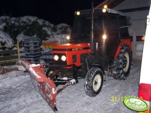 Zetor 7211 + pług śnieżny
