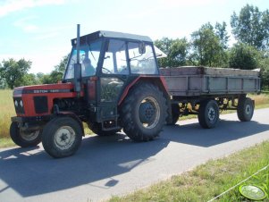 Zetor 7211 + przyczepa D35