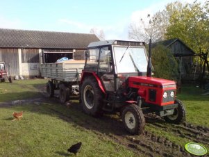Zetor 7211 + przyczepa