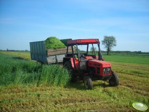 Zetor 7211 + przyczepa