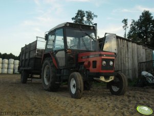 Zetor 7211 & Rozrzutnik do kukurydzy