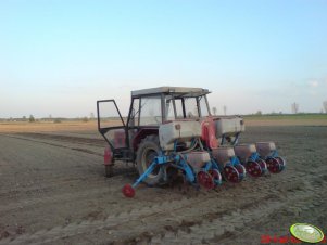 Zetor 7211 + siewnik