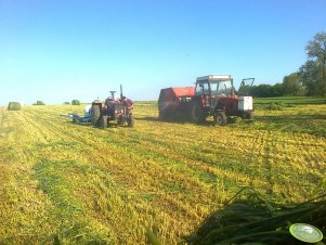 Zetor 7211 + Vicon i MF 255 + Rolmako 