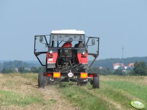 Zetor 7211 z wózkiem 