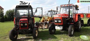  Zetor 7211 & Zetor K162N & Ursus 912 