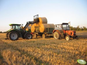 Zetor 7211+HL6011+D47A i DF K110+Stoll FZ30+