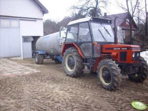 Zetor 7245 + beczka