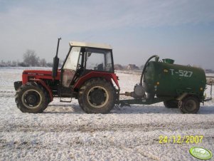 Zetor 7245 + beczka