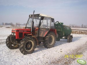 Zetor 7245 + beczka