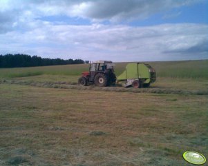 Zetor 7245 + Claas