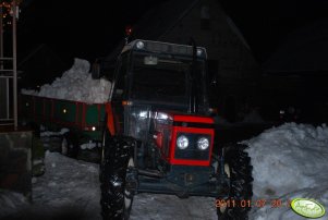 Zetor 7245 i Autosan D-35