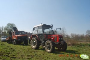 Zetor 7245 i Mercedes Unimog