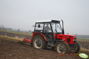 Zetor 7245 i pług Skjold