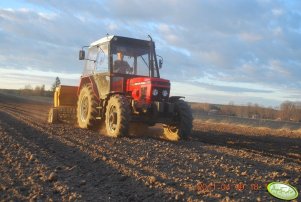 Zetor 7245 i siewnik IBR