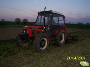 Zetor 7245 i talerzówka Akpil 2,40