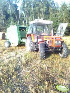 Zetor 7245 + John Deere 540