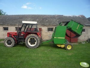 Zetor 7245 + John Deere 540