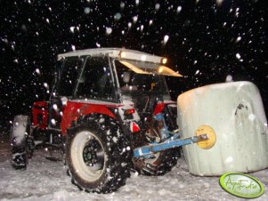 Zetor 7245 & nośnik bel