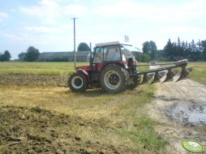 Zetor 7245 + pług 4 skibowy