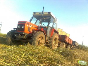 Zetor 7245 & przyczepy