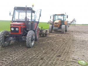 Zetor 7245 & Renault Ares 