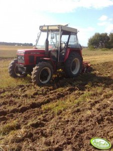 Zetor 7245 + talerzówka