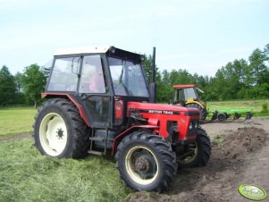 Zetor 7245 Ugniatanie