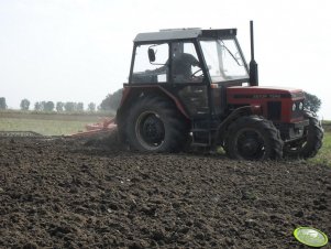 Zetor 7245 z pługiem 3 