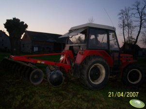 Zetor 7245 z talerzówką