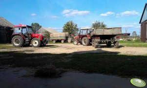 Zetor 7340 + 5211 + Ursus C-360 3P