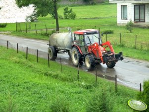 Zetor 7340 + beczka