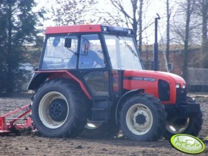 Zetor 7340 + Brona