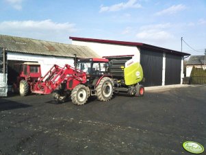 Zetor 7340 + Claas Variant 360 RC