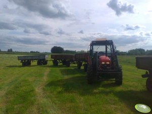 Zetor 7340 & Hydrometal AT20 & Przyczepy