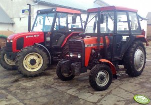 Zetor 7340 i Ursus 3512