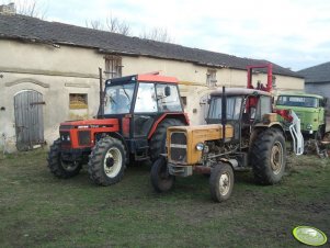 Zetor 7340 i Ursus C-360