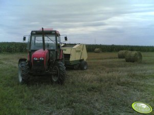 Zetor 7340 + Krone kr125