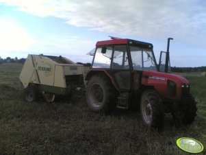 Zetor 7340 + Krone kr125