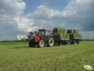 Zetor 7340 + MetalFach & 2 x Autosan