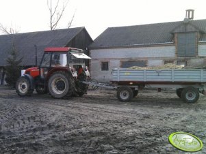 Zetor 7340 + przyczepa