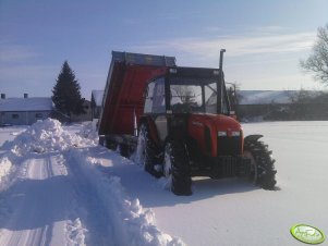 Zetor 7340 + przyczepa