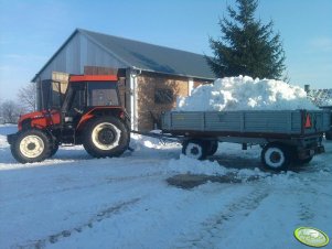 Zetor 7340 + przyczepa