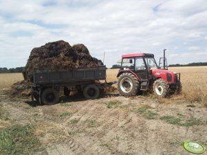 Zetor 7340 + przyczepa